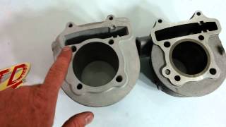 Giant gy6 232cc big bore cylinder for your ruckus or buggy [upl. by Svensen]