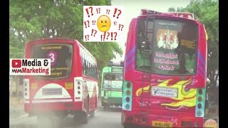 Speed 3 Buses chase mass video Leyland bus HORN Leyland vs TATA bus overtaking  Bus speed chase [upl. by Nytsuj]