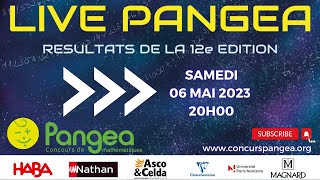 Résultats PANGEA 2023  LIVE 🔴 [upl. by Gerk140]