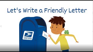 How to Write a Friendly Letter [upl. by Nocaed]