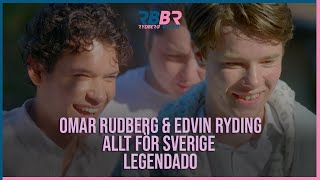 Edvin Ryding Omar Rudberg Young Royals Cast  Allt För Sverige Legendado PTBR [upl. by Gniliem44]