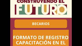 🔴 MIENTRAS TANTO EN MÉXICO ERES NINI O EMPRESARIO REGISTRARTE PARA JÓVENES CONSTRUYENDO EL FUTURO [upl. by Ahsiekram]