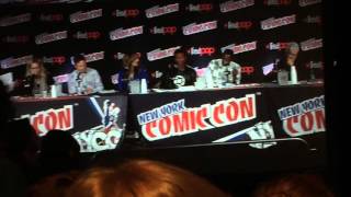 The Justice League interviewed at ComicCon [upl. by Leler]