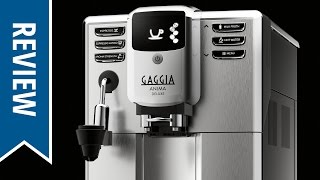 Review Gaggia Anima Deluxe Espresso Machine [upl. by Nosremaj59]