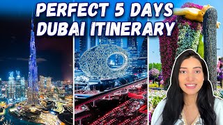 Dubai Winter Itinerary  Best Places to Visit in Dubai  Travel Guide  Indians Abroad [upl. by Dunstan]