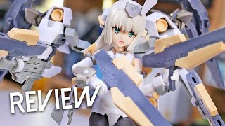 Baselard Animation Ver  Megami Device x Frame Arms Girl UNBOXING and Review [upl. by Reena640]