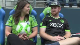 Airbnb hosts two Sounders fans at The NINETY [upl. by Avie]