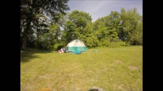 Cub Scout Tent Timelapse June 2016 [upl. by Cissej]