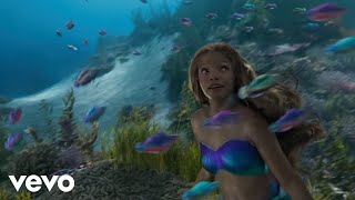 Halle  Part of Your World From quotThe Little MermaidquotVisualizer Video [upl. by Aisyla]