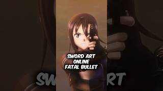 Sword Art Online Fatal Bullet Shorts Review anime SAOFB [upl. by Nylde]