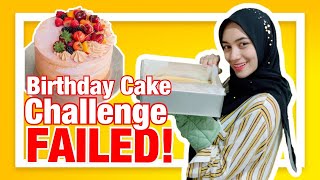 Part 12 BIRTHDAY CAKE CHALLENGE FAILED [upl. by Nahtnahoj]