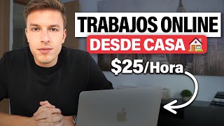 8 Trabajos Online Para Ganar Dinero Real Desde Casa 2024 🔴 Ganar Dinero Por Internet [upl. by Charyl]