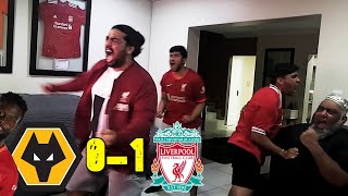 WOLVES vs LIVERPOOL 01 LIVE FAN REACTION DIVOCK ORIGI TO THE RESCUE AGAIN [upl. by Perce]