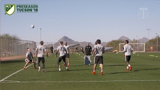 Timbers in Tucson  Players keep it loose in Arizona [upl. by Alioz313]