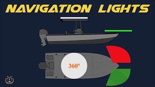 ⛴️ ⚓ Navigation lights basic concepts ⛵️ 🚤 [upl. by Bobbye]