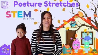 Posture Stretches For Handwriting  KS1 English Year 1 STEM Home Learning [upl. by Gazo]