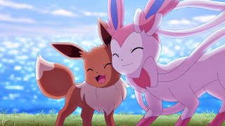 Eevee meet Serenas Sylveon「AMV」 In My Head  Pokemon Journeys Episode 105 [upl. by Seton313]