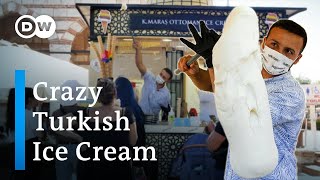 The Tradition Of Turkish Ice Cream Tricksters [upl. by Terrilyn]