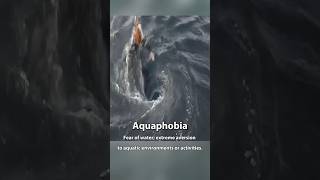 Aquaphobia fear of water 🌊😨😱 ocean aquaphobia northsea viralshorts [upl. by Sihunn651]