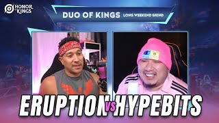 ERUPTION VS HYPEBITS INOM SUKA PAG NATALO [upl. by Zined]