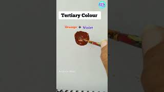 Tertiary Colours 🌈🔥 colors shorts art [upl. by Witte140]