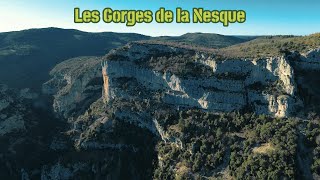 ROUTE TOURISTIQUE DES GORGES DE LA NESQUE  4K [upl. by Whitcomb]