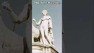 1960 Rome Olympics Marathon Preparation amp Start Amidst Ancient Roman Landmarks [upl. by Bertha]