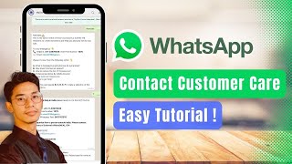 How to Contact WhatsApp Customer Service [upl. by Aivle810]