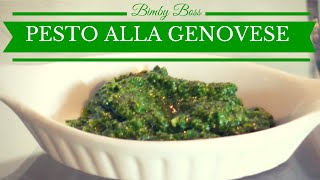 Pesto alla Genovese  Bimby TM6  TM5 TM31  Thermomix [upl. by Kolodgie434]