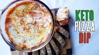 Easy Keto Pizza Dip  Simple Ingredients [upl. by Rehpotsirk966]