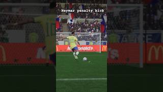 Neymar penalty kick neymar neymarjr football fifa23 soccer brazil shorts fifa brazilsoccer [upl. by Hinkle870]