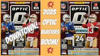 💥 Downtown 🔥 2023 Optic Football Blaster Boxes [upl. by Ovid578]