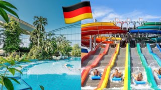 Therme Erding Waterpark 2024  Germany Travel Vlog 🇩🇪 [upl. by Lindberg593]