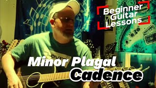 Beginner Guitar Lessons  Minor Plagal Cadence [upl. by Eniahpets]