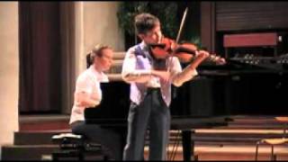 Bach amoll concert 1 mvt Julian Walder 10 years [upl. by Yehs397]