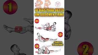 10 dias para obter um abdomen firme  EXERCÍCIOS ABDOMINAIS [upl. by Akenet]