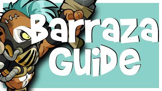 Barraza Brawlhalla Guide  Combos Strings Abilities Etc [upl. by Zulema]