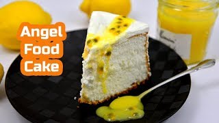 Mary Berrys Angel Food Cake with Lemon Curd  GBBO S04E01  Cakes Week [upl. by Anear839]