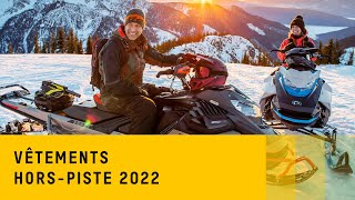 Les vêtements SkiDoo horspistes 2022 [upl. by Nick]