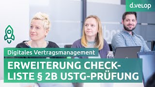 Digitales Vertragsmanagement mit Erweiterung zur § 2b UStG Prüfung  Produktvideo [upl. by Erodeht880]