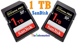 SanDisk 1TB SD Card Outs The Worlds First  The Information [upl. by Annayak]