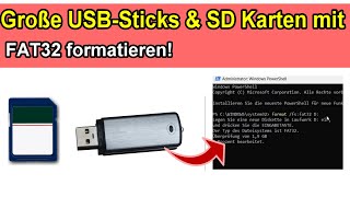 USBStick in Fat32 formatieren unter Windows 11  So geht’s [upl. by Nosyt]