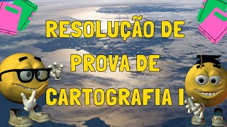 RESOLUÇÃO DE PROVA DE CARTOGRAFIA I  ESACALAS ORIENTAÇÃO ERRO GRÁFICO E QUESTÕES DISSERTATIVAS [upl. by Barbuto]