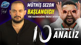 AYNI PERFORMANSLA 10 Ağustos Cumartesi ve 11 Ağustos Pazar 2024 İddaa Tahminleri  Atistics TV [upl. by Panthea]