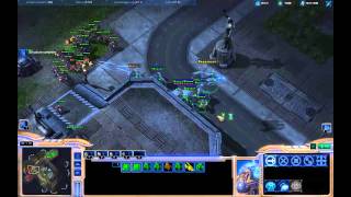 Starcraft 2 CombatEX PvT Game3 [upl. by Htinek]