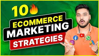 10 Ecommerce Marketing Strategies  🔥Growth tricks  Social Seller Academy [upl. by Jenness360]