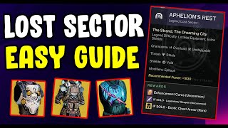 Aphelions Rest Master and Legend Lost Sector Guide  Destiny 2 [upl. by Repsaj406]