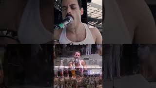 movie vs reality 🎬 bohemianrhapsody is streaming now on TVNZ StreamOn [upl. by Simons973]