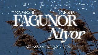 Rajarshi  Fagunor Niyor ft Parsha Official Lyric Video Assamese RampB Song [upl. by Yasmar]