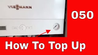 How to repair your Viessmann Vitodens 050 Low Water Pressure fault [upl. by Lenahc]